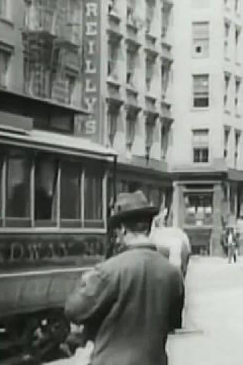 New York, Whitehall Street (1896) poster