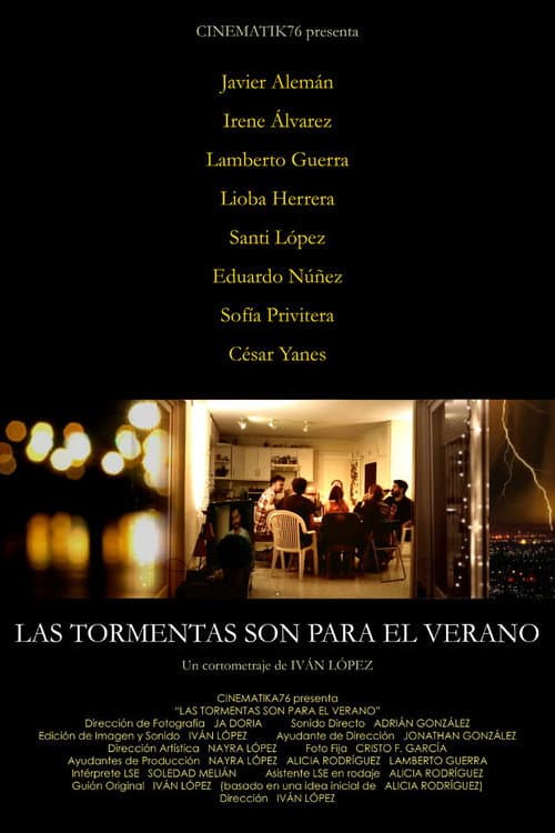 Las tormentas son para el verano (2015) poster