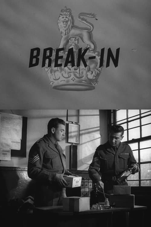 Break-In (1956) poster
