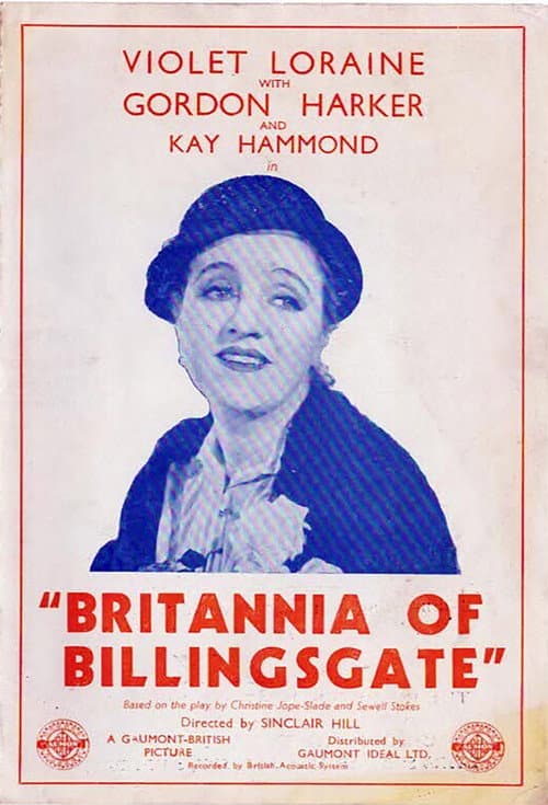 Britannia of Billingsgate (1933) poster