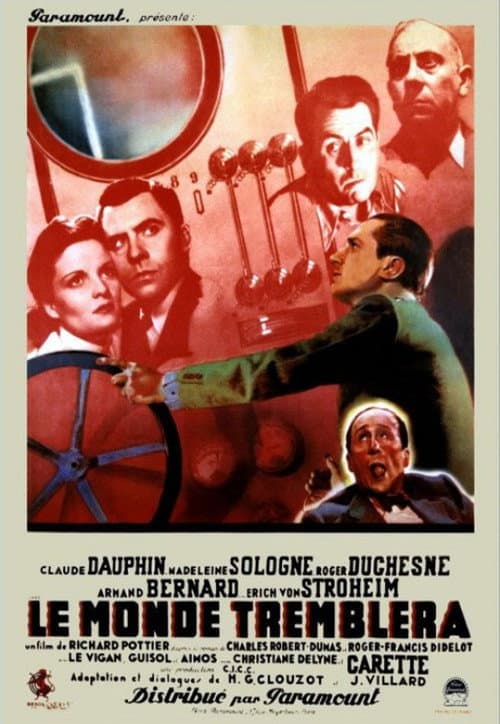 Le monde tremblera (1939) poster