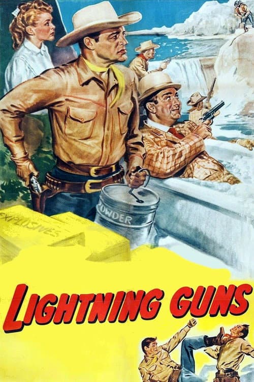Lightning Guns (1950) poster