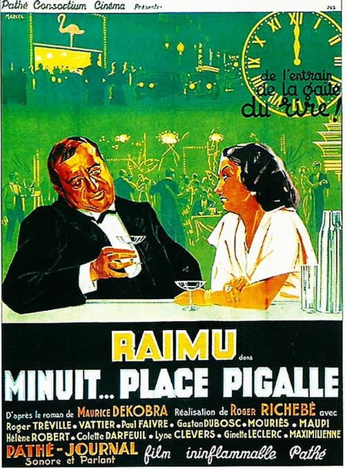 Minuit... place Pigalle (1934) poster
