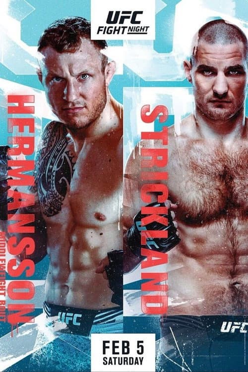 UFC Fight Night 200: Hermansson vs. Strickland (2022) poster