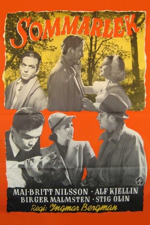 Sommarlek (1951) poster