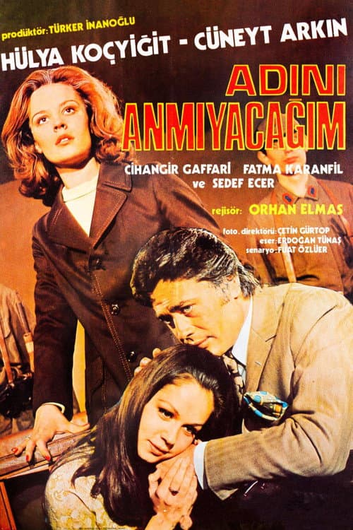 Adını Anmayacağım (1971) poster