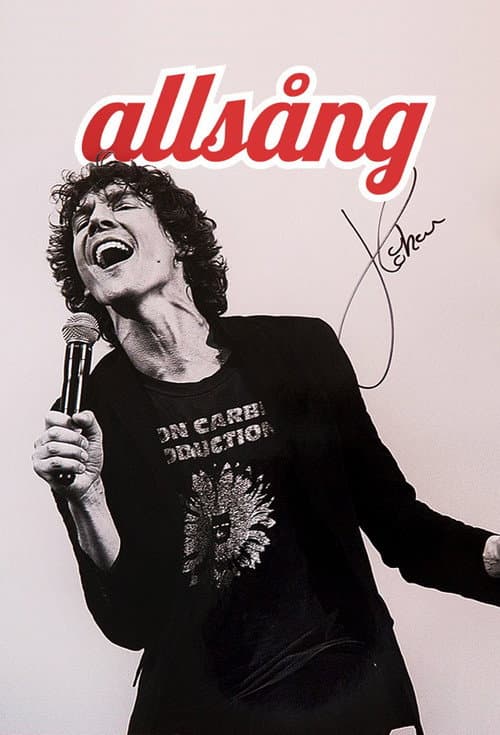 Allsångsscenen är din Håkan Hellström (2013) poster