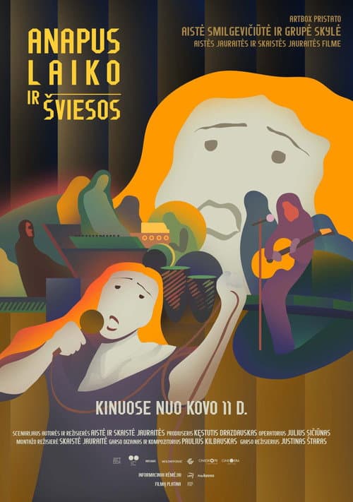 Anapus laiko ir šviesos (2022) poster