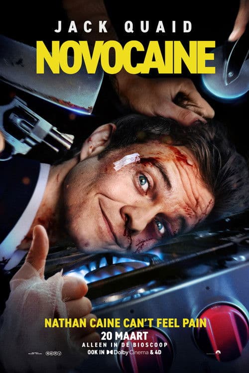 Novocaine (2025) poster