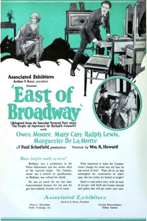 East of Broadway (1924) poster