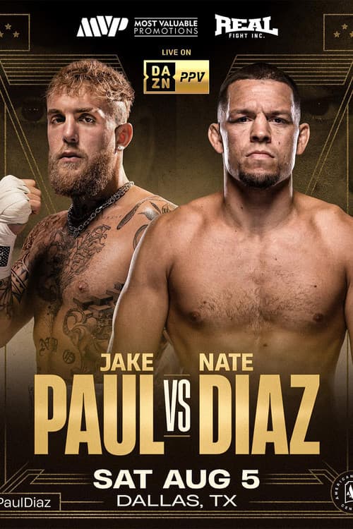 Jake Paul vs. Nate Diaz (2023) poster
