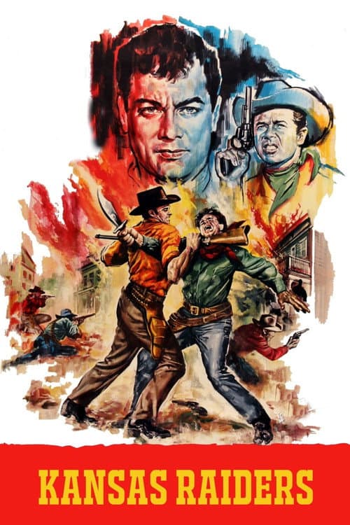 Kansas Raiders (1950) poster