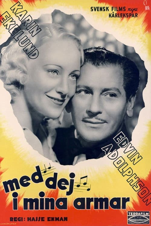 Med dej i mina armar (1940) poster