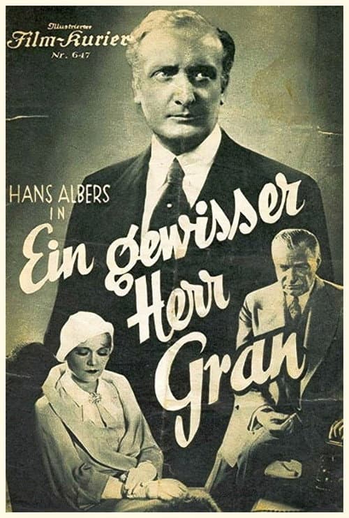 Ein gewisser Herr Gran (1933) poster