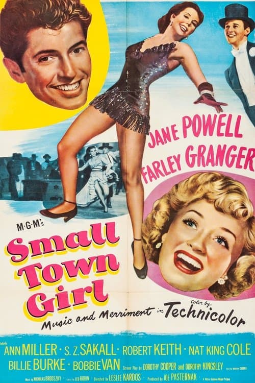 Small Town Girl (1953) poster