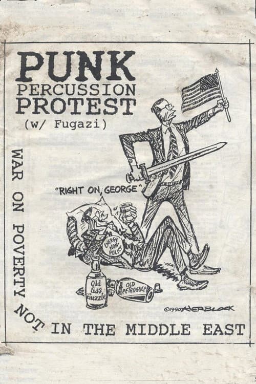 Fugazi: Live in Front of The White House (1991) poster