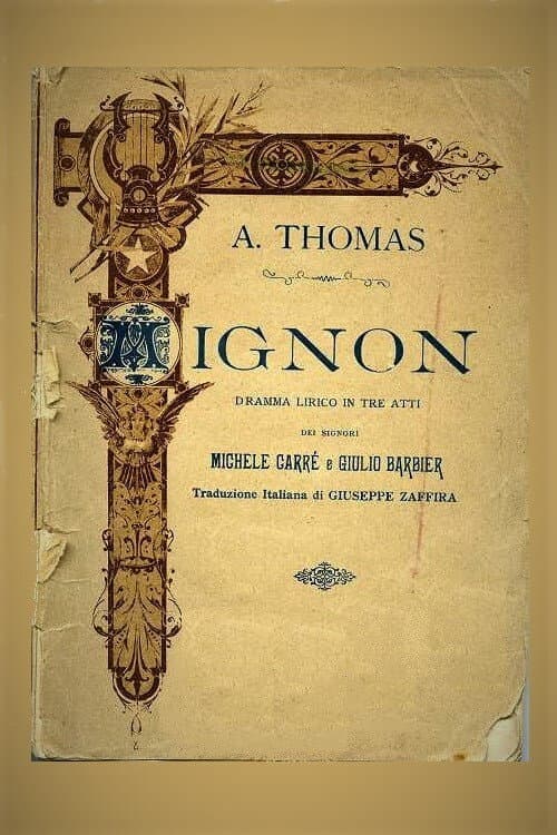 Mignon - Théâtre Impérial de Compiègne (1992) poster