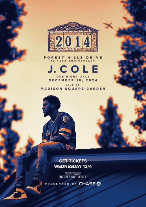 2014 Forest Hills Drive 10th Anniversary Show Live at Madison Square Garden (2024) poster