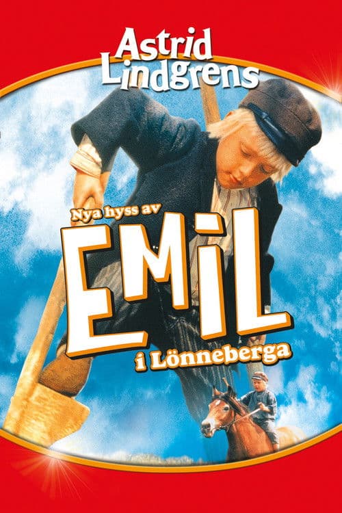 Nya hyss av Emil i Lönneberga (1972) poster