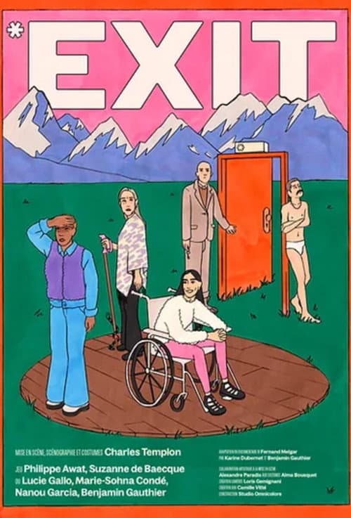 EXIT - Théâtre du Train Bleu - Festival OFF Avignon (2024) poster
