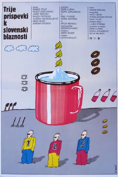 Trije prispevki k slovenski blaznosti (1983) poster
