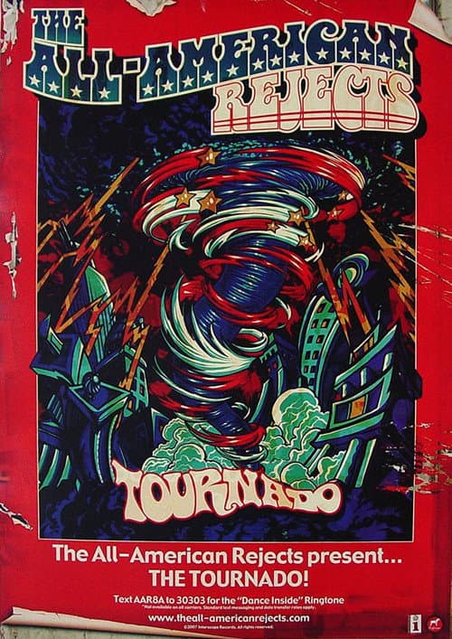 The All-American Rejects: Tournado (2007) poster