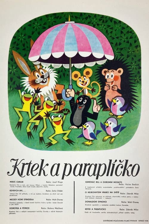 Krtek a paraplíčko (1971) poster