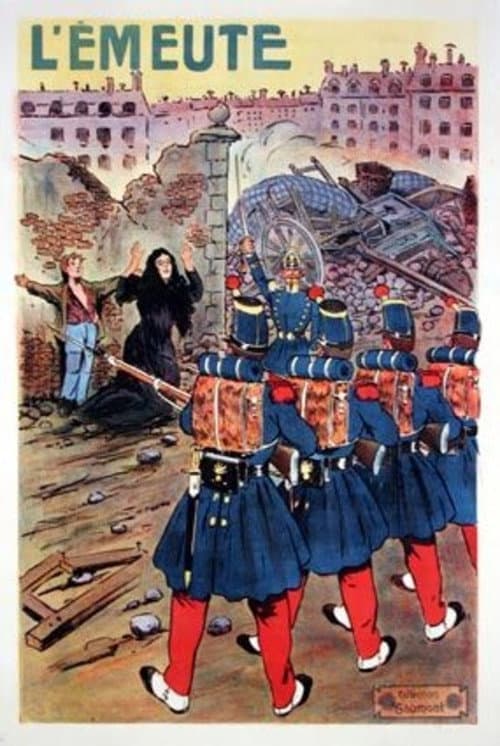 Sur la barricade (1907) poster