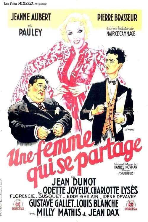 Une femme qui se partage (1937) poster