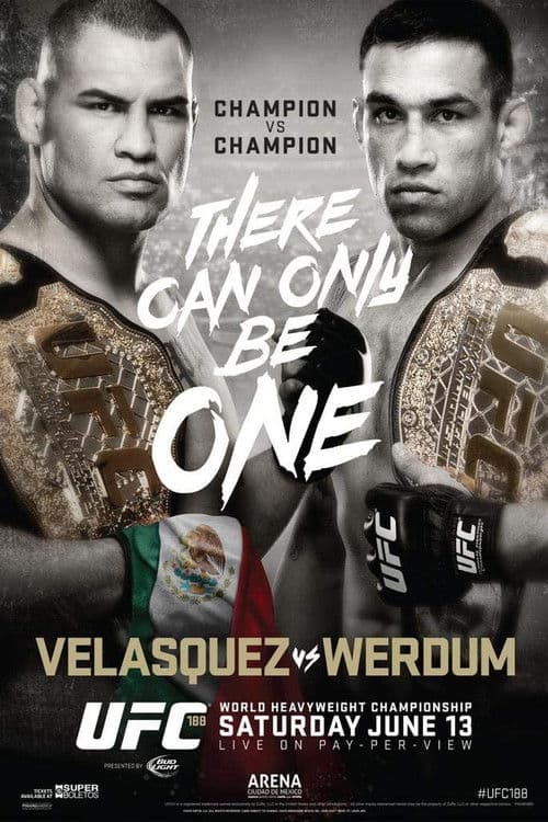 UFC 188: Velasquez vs. Werdum (2015) poster