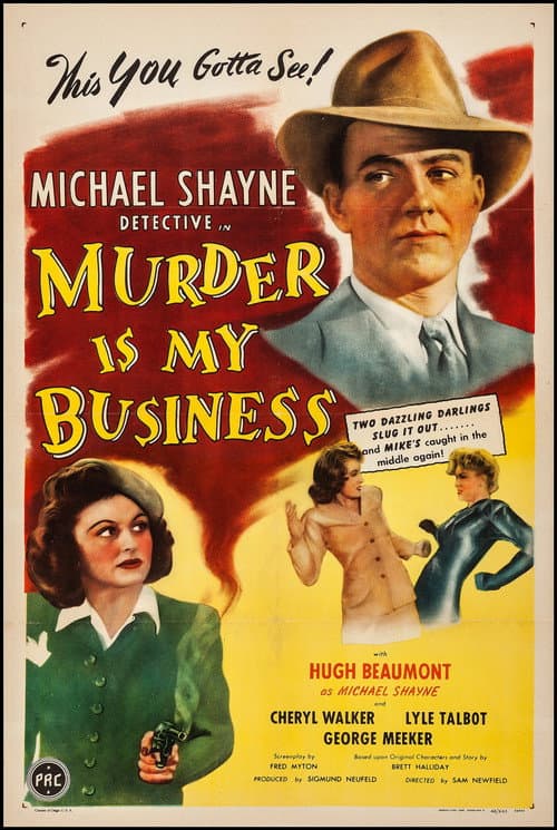 Murder Is My Business (1946) poster