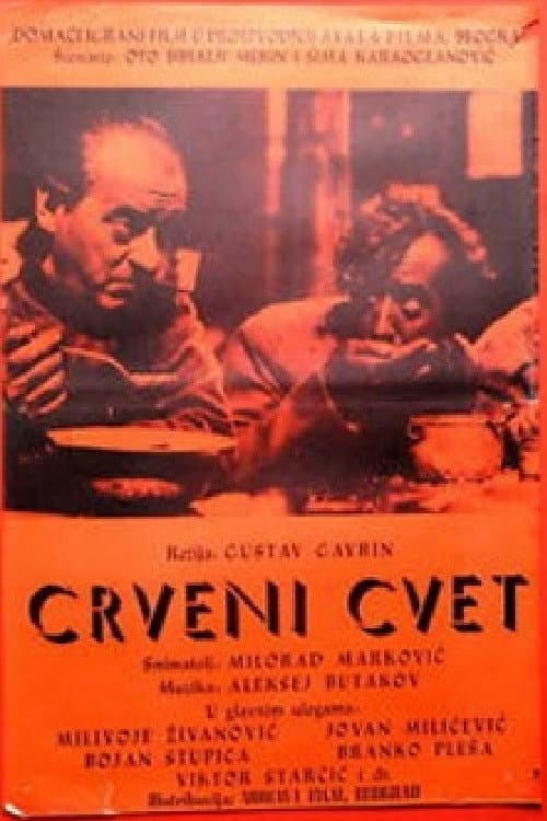 Crveni cvet (1950) poster