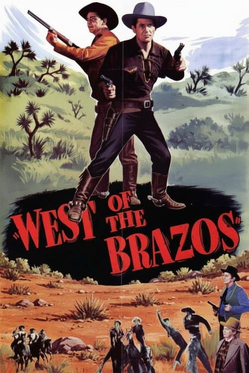 West of the Brazos (1950) poster
