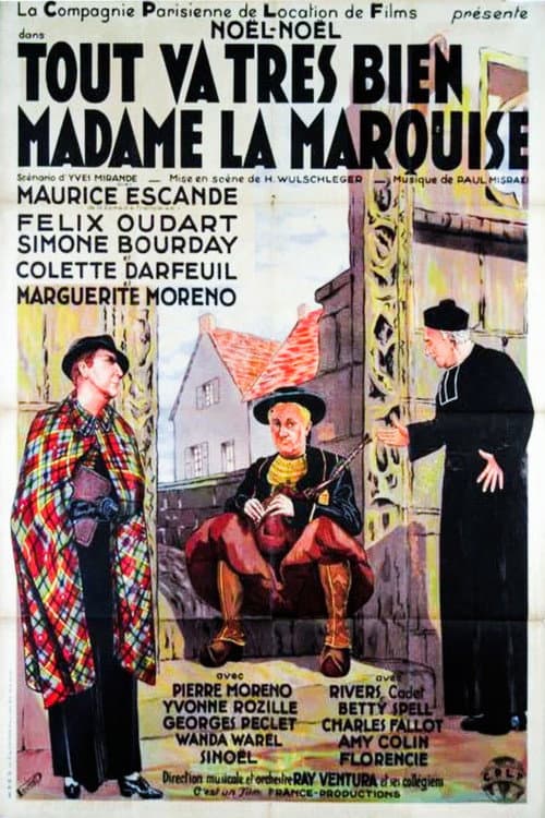Tout va très bien madame la marquise (1936) poster
