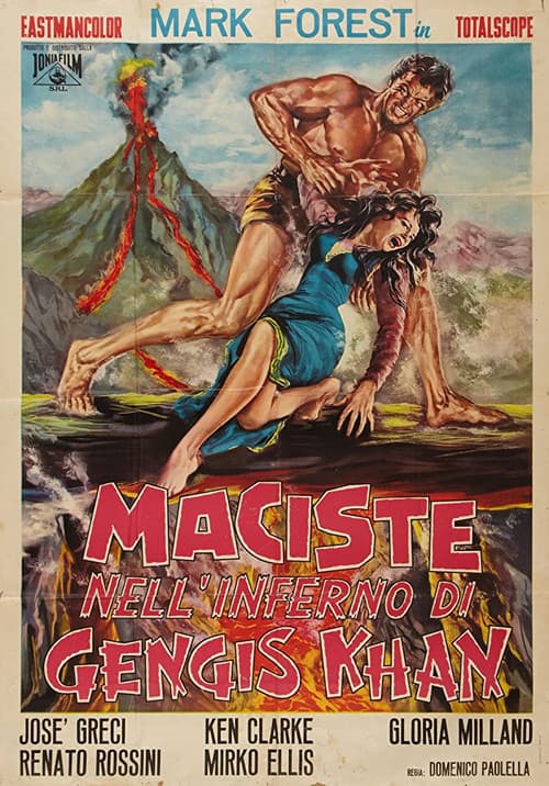 Maciste nell'inferno di Gengis Khan (1964) poster