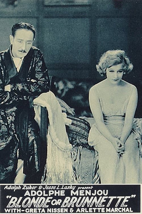 Blonde or Brunette (1927) poster