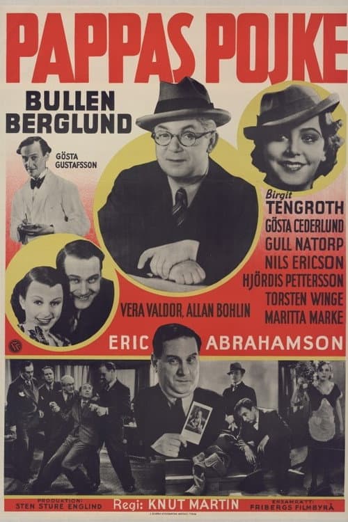 Pappas pojke (1937) poster