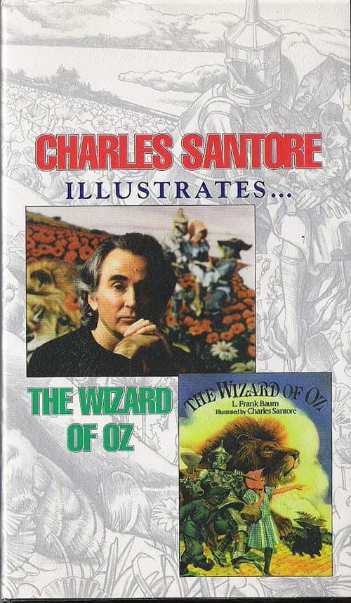Charles Santore Illustrates The Wizard of Oz (1997) poster