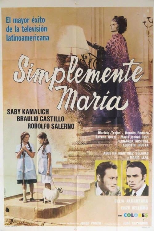 Simplemente María (1972) poster