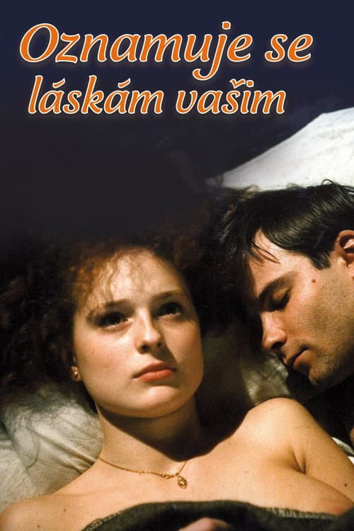 Oznamuje se láskám vašim (1989) poster