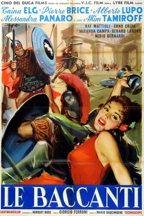 Le baccanti (1961) poster