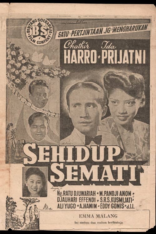 Sehidup Semati (1949) poster
