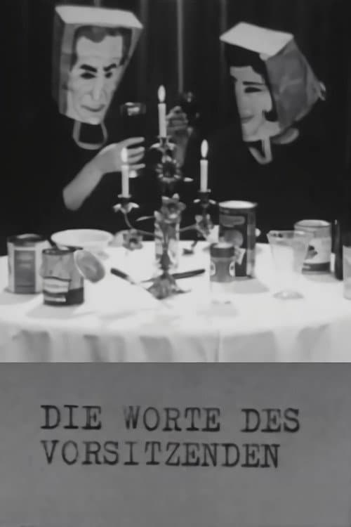 Die Worte des Vorsitzenden (2025) poster