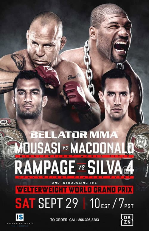 Bellator 206: Mousasi vs. MacDonald (2018) poster