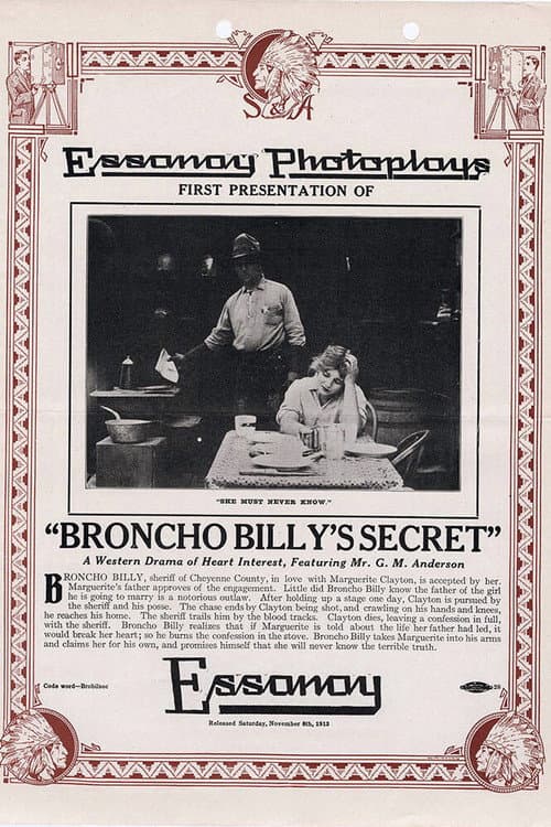 Broncho Billy's Secret (1913) poster