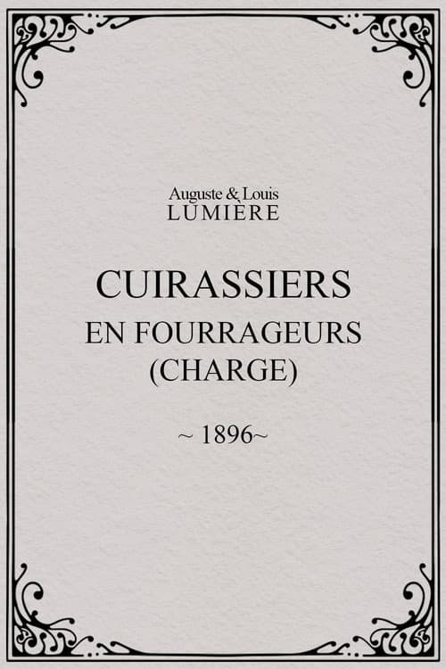 Cuirassiers : en fourrageurs (charge) (1896) poster