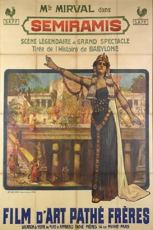 Sémiramis (1910) poster