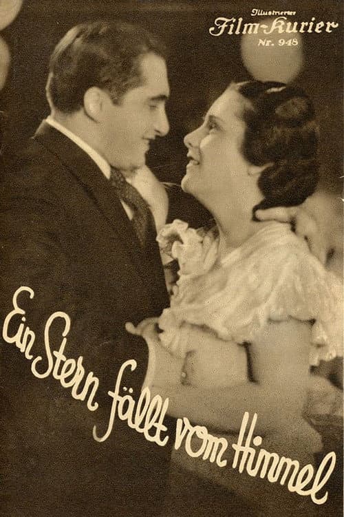 Ein Stern fällt vom Himmel (1934) poster