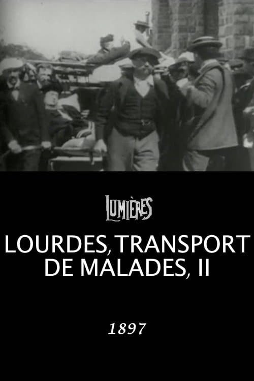 Lourdes, transport de malades II (1897) poster