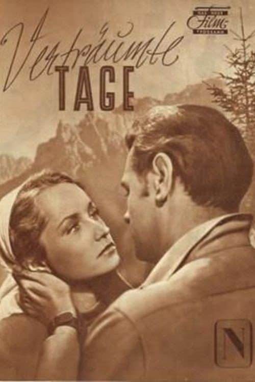 Verträumte Tage (1951) poster